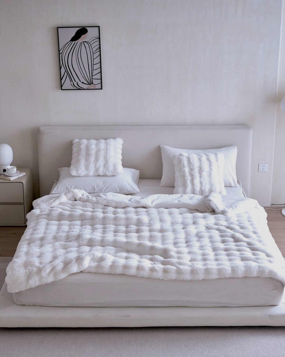 Waffle Bed Set